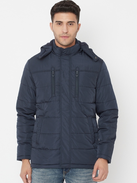 

METTLE Men Blue Puffer Jacket