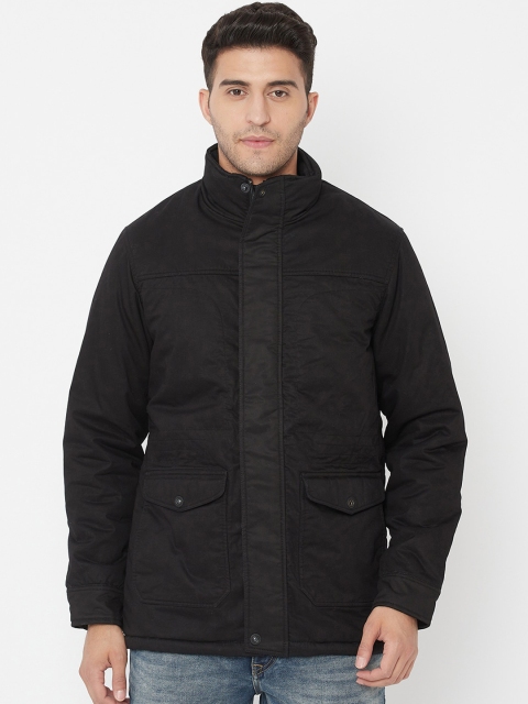 

METTLE Men Black Puffer Jacket