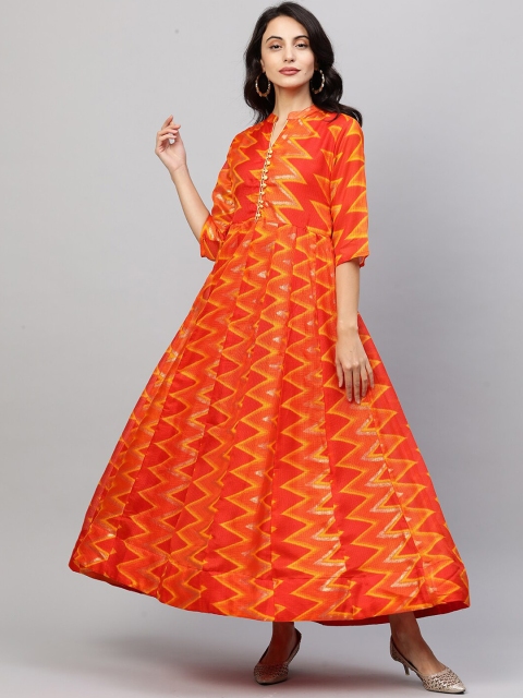 

FASHOR Orange Maxi Dress