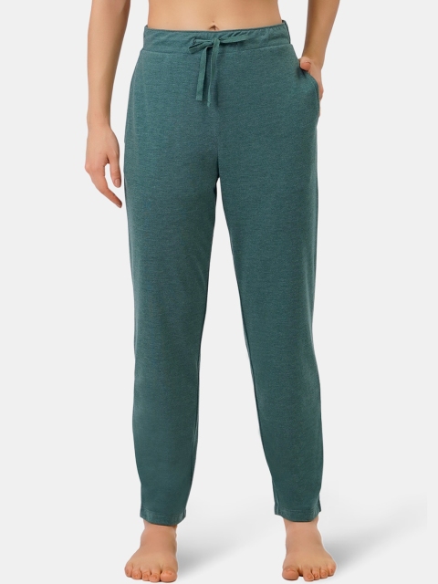 

Amante Women Green Solid Lounge Pants