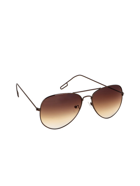 

Olvin Unisex Aviator Sunglasses OL345-14, Brown