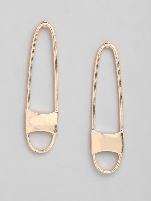 

20Dresses Woman Gold-Toned Contemporary Pin Me Down Earrings