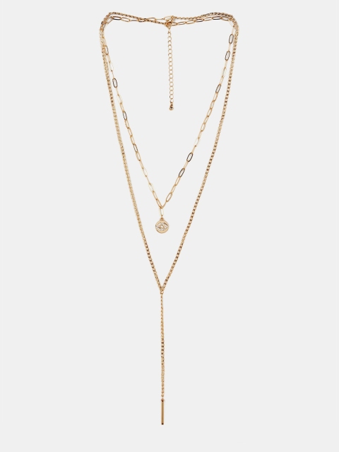 

20Dresses Gold-Toned Gold-Plated Layered Necklace