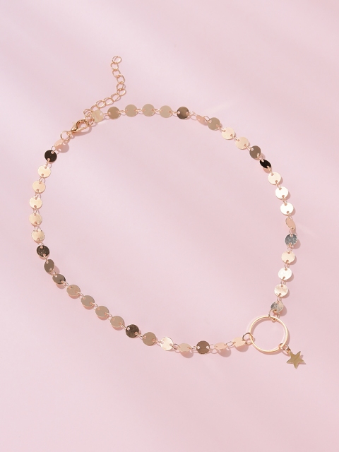 

URBANIC Women Gold-Toned Choker Necklace