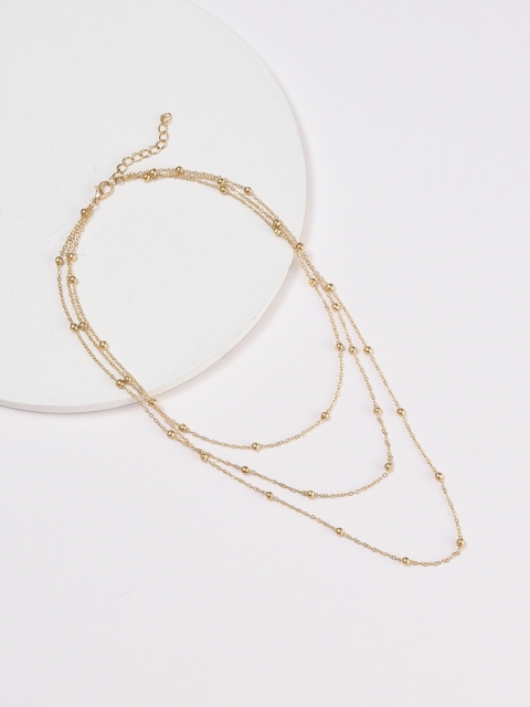 

URBANIC Gold-Toned Layered Necklace