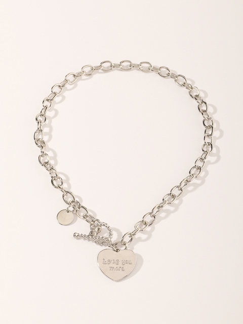 

URBANIC Silver-Toned Necklace