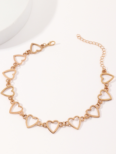 

URBANIC Women Gold-Toned Choker Necklace