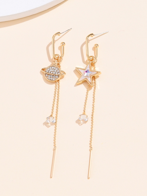 

URBANIC Women Gold-Toned Quirky Drop Earrings