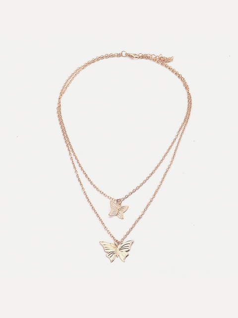 

URBANIC Gold-Toned Layered Necklace