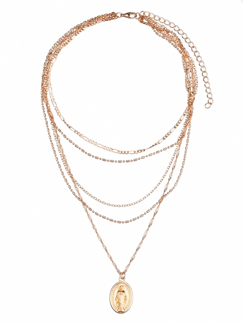 

URBANIC Women Gold-Toned Layered Necklace