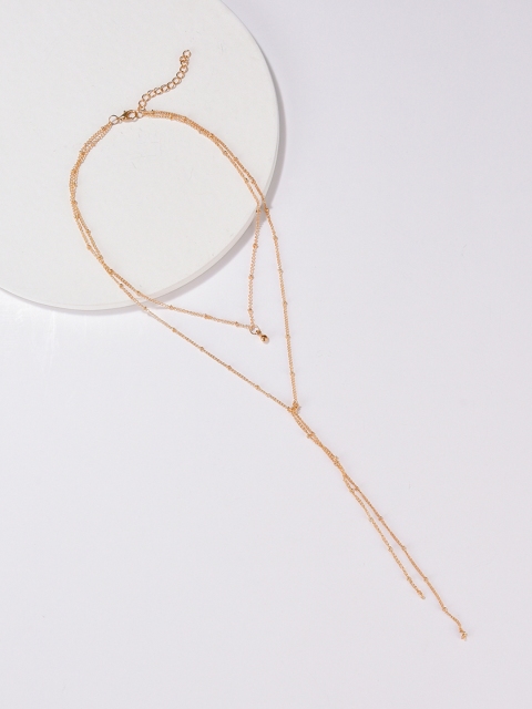 

URBANIC Gold-Toned Layered Necklace