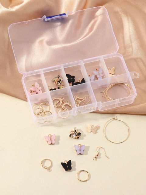 

URBANIC Set of 44 Multi-Coloured Do-It-Yourself Earrings