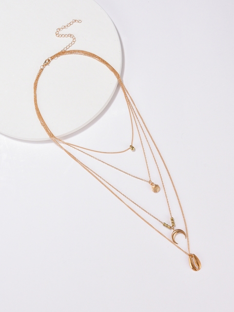 

URBANIC Gold-Toned Layered Necklace