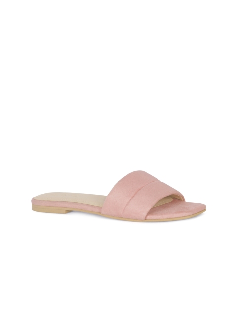 

London Rag Women Pink Open Toe Flats