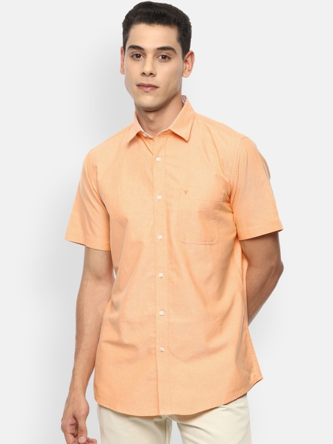 

Van Heusen Sport Men Orange Slim Fit Opaque Casual Shirt