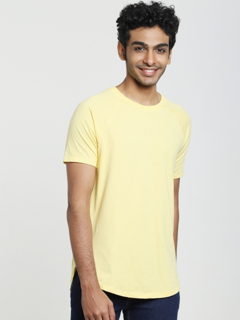 

Bewakoof Men Yellow T-shirt
