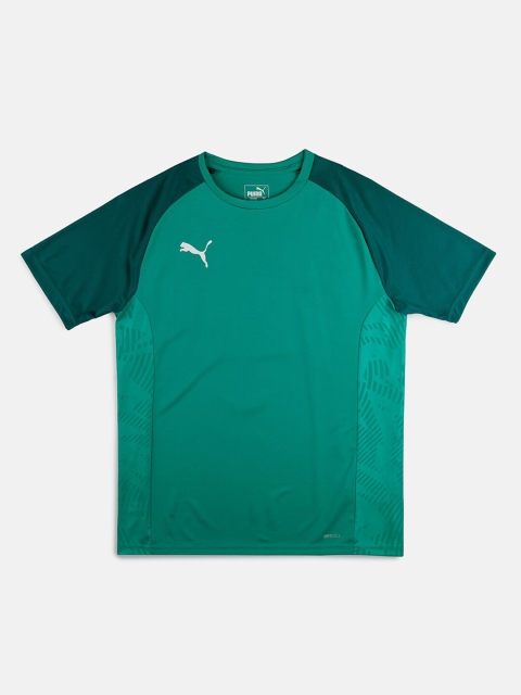 

Puma Kids Green Solid CUP Sideline Core T-Shirt