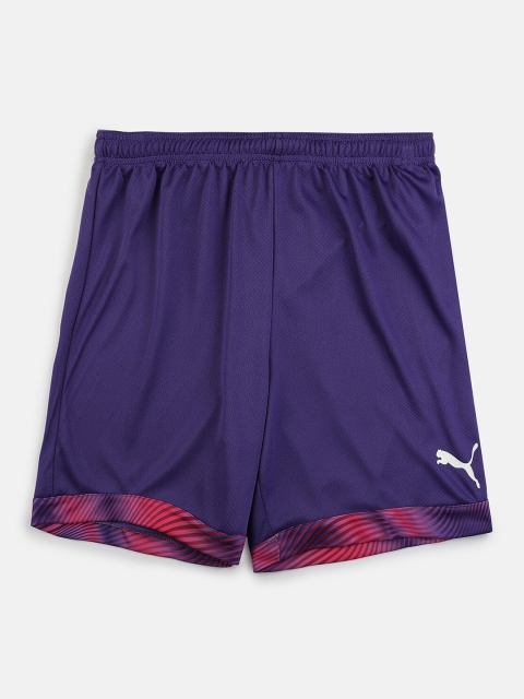 

Puma Cup Kids Purple Printed Sports Shorts