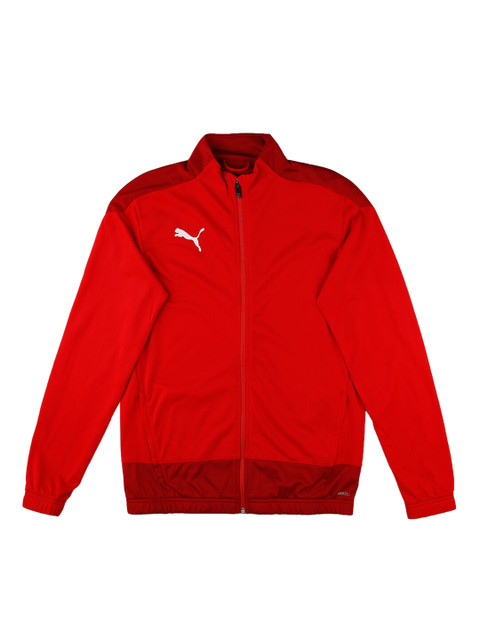 

Puma Kids Red Colourblocked teamGOAL Football Jacket