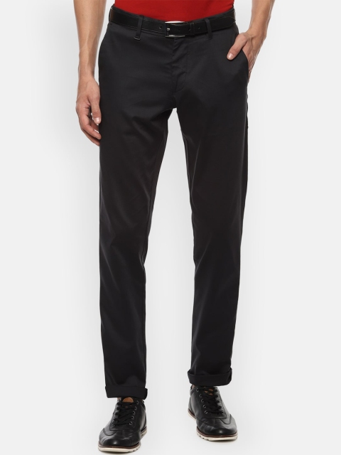 

Louis Philippe Sport Men Black Slim Fit Trousers