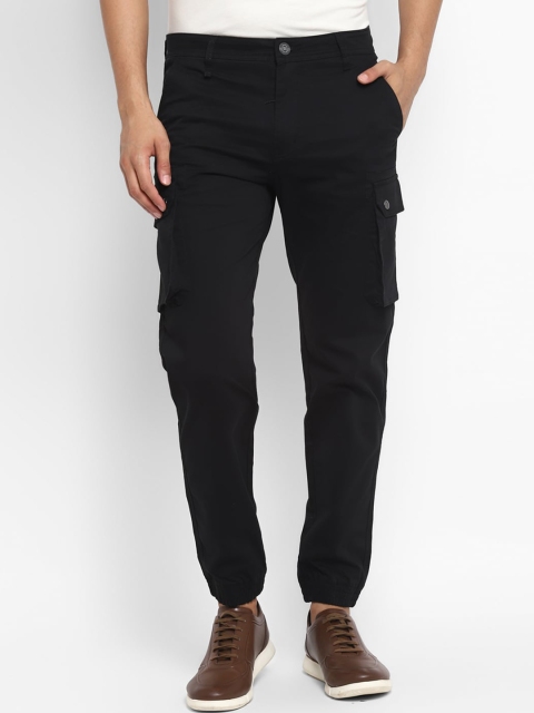 

Royal Enfield Men Black Cargos Trousers