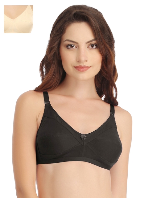 

Clovia Pack of 2 Full-Coverage Bras BRC185C20, Beige