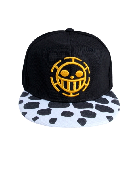 

NOISE Unisex Black Printed Snapback Cap