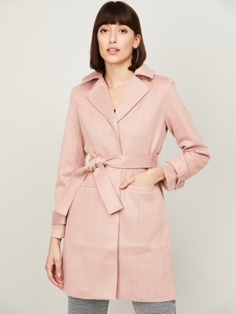 

CODE by Lifestyle Women Pink Longline Tailored Jacket