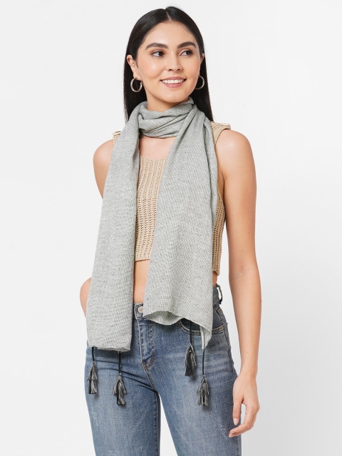 

Get Wrapped Women Grey Scarf