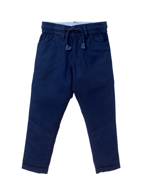 

Ed-a-Mamma Boys Navy Blue Pleated Trousers