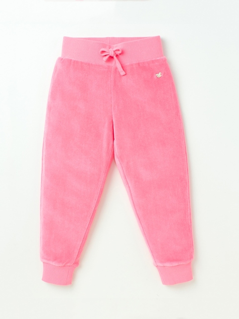 

Ed-a-Mamma Kids Girls Pink Joggers Trousers