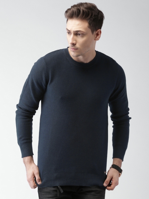 

ALCOTT Men Navy Blue Sweater