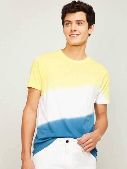 

Fame Forever by Lifestyle Men Yellow Dyed T-shirt