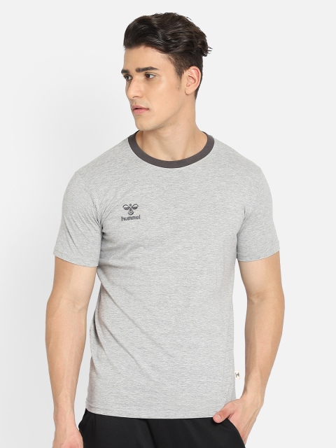 

hummel Men Grey Melange T-shirt