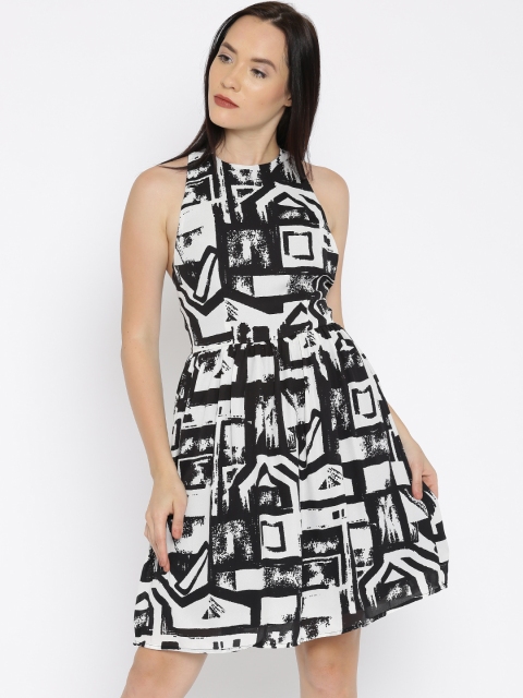 

Jealous 21 Women Off-White Printed Fit & Flare Dress