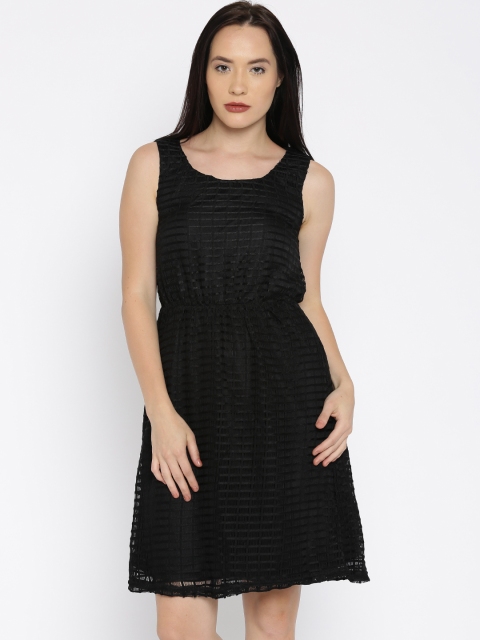 

Jealous 21 Women Black Solid Fit & Flare Dress