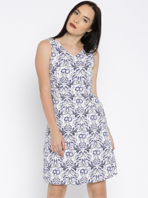 

Jealous 21 Women Off-White Printed Fit & Flare Dress