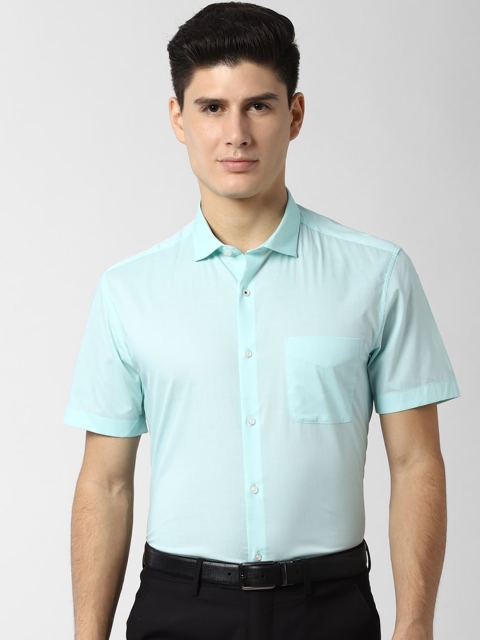 

Peter England Men Blue Slim Fit Opaque Formal Shirt