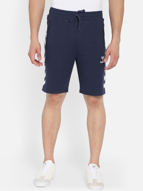 

hummel Men Blue Regular Ray Shorts