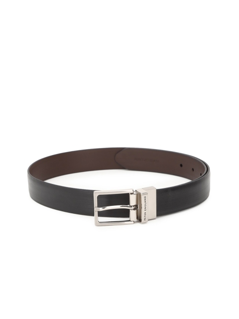 

Peter England Men Brown Textured PU Formal Belt