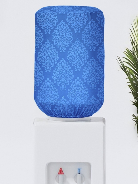 

Cortina Blue Printed Water Dispenser Cover