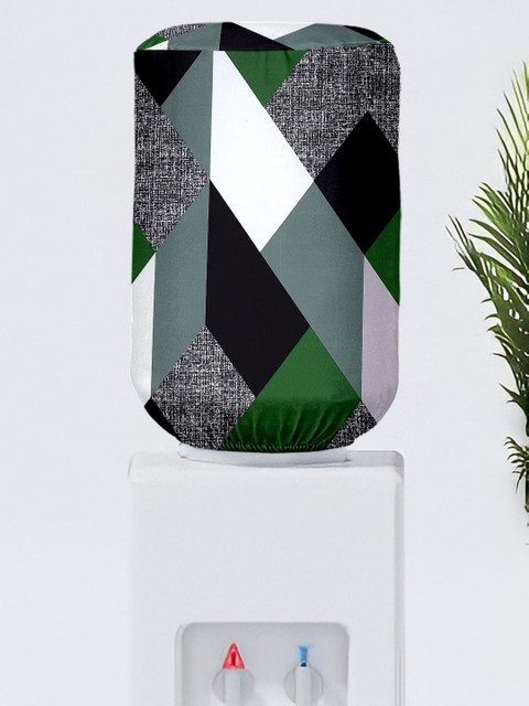 

Cortina Green & Black Printed Water Dispenser Cover
