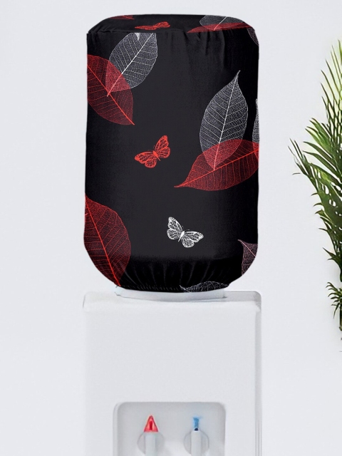 

Cortina Black & Red Printed Water Disperser Cover