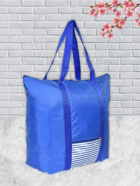 

Kuber Industries Blue Parachute Storage Bag With Bag Cover