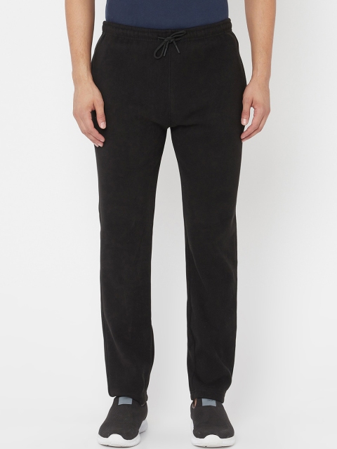 

Octave Men Black Solid Cotton Track Pants