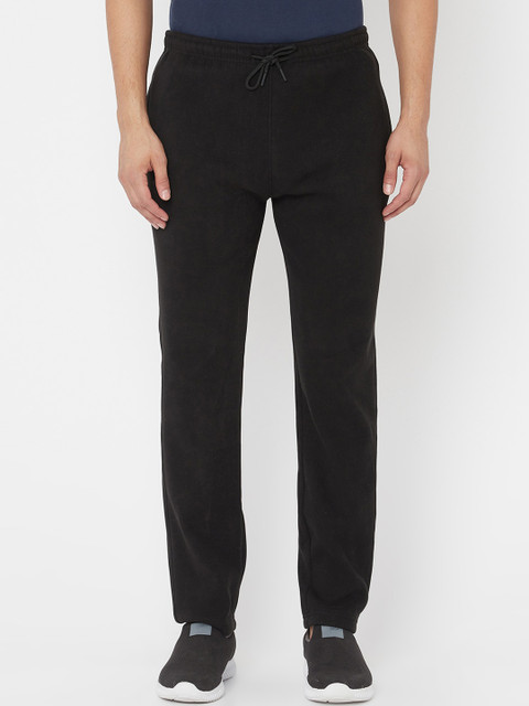 

Octave Men Black Solid Cotton Track Pants