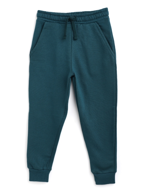 

Marks & Spencer Boys Green Solid Joggers