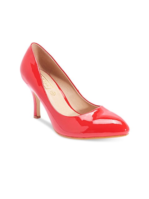 

Truffle Collection Women Red Solid Pumps