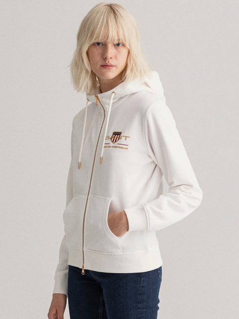 

GANT Women Off White Sweatshirt