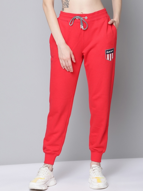 

GANT Women Red Solid Joggers